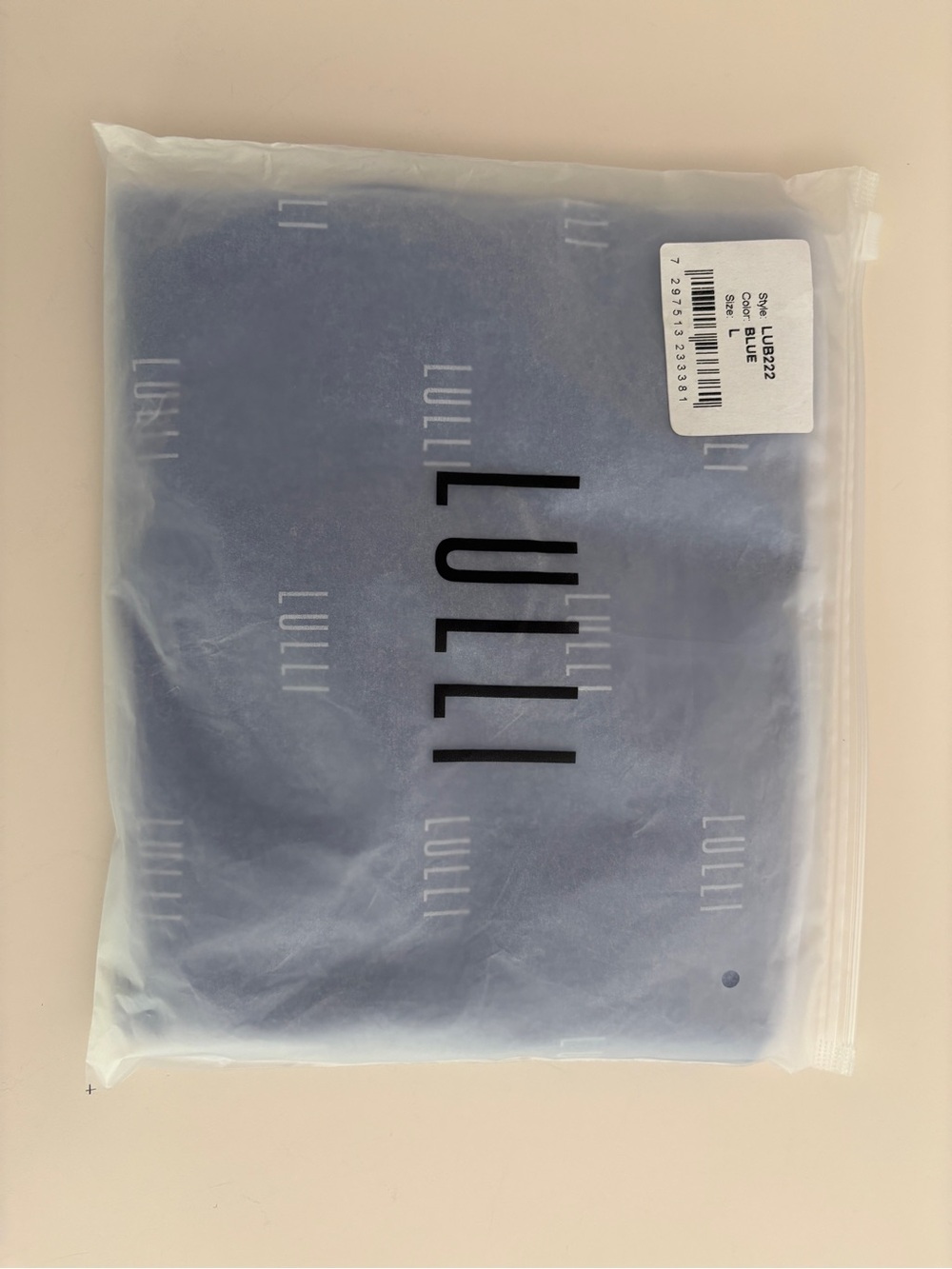 NWT - Lulli Pinch Front Cap Sleeve Leotard Peyton Blue - Large